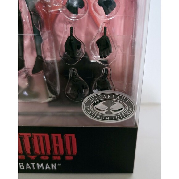 McFarlane Toys DC Multiverse Batman Beyond Batman 6" Gold Label Platinum Edition - Picture 6 of 11